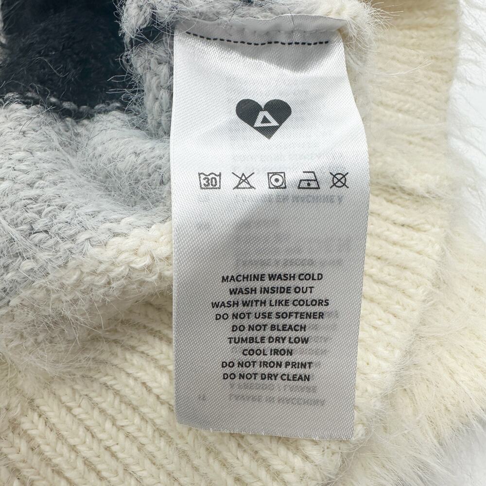 Aelfric Eden Color Blocking Striped Fuzzy Cardiga… - image 8